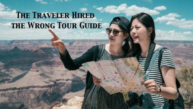 The Traveler Hired the Wrong Tour Guide