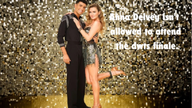 Anna Delvey isn't allowed to attend the dwts finale.