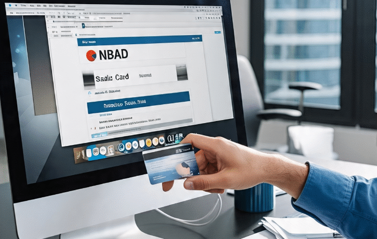 NBAD bank balance check salary card