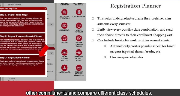 CSUN class search