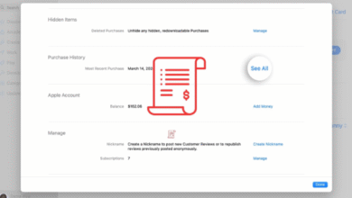 Apple purchase history