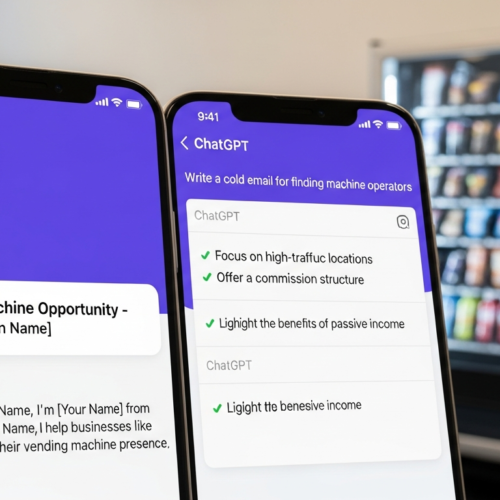 ChatGPT Operator Finds Cold Email for Vending Machine