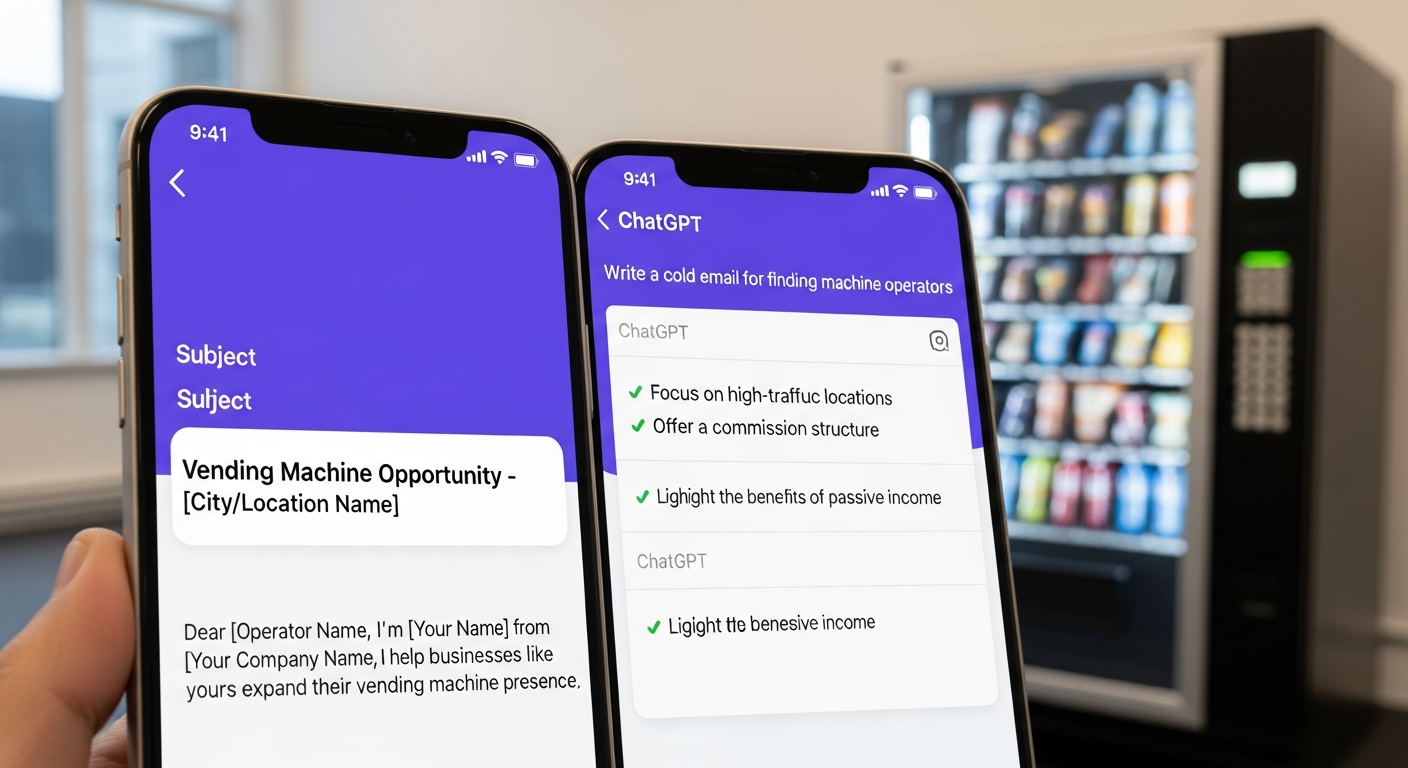 ChatGPT Operator Finds Cold Email for Vending Machine